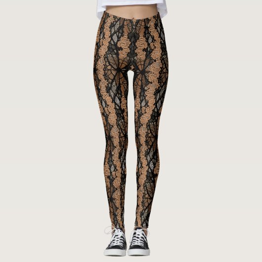 ‚Spitzenboss‘ Leggings (Vorderseite)