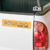 SPITZENBowlings-Ziel 300 Autoaufkleber (Auf Lkw)
