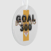 SPITZENBowlings-Ziel 300 Ornament (Vorderseite)