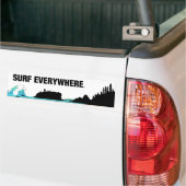 SPITZENbrandung überall Autoaufkleber (Auf Lkw)