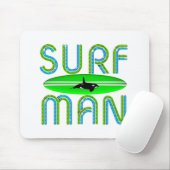SPITZENbrandungs-Mann Mousepad (Mit Mouse)