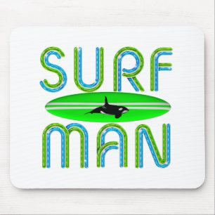 SPITZENbrandungs-Mann Mousepad