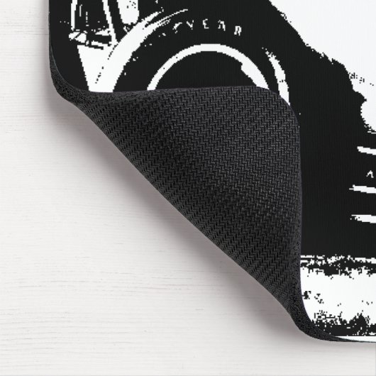 Spitzenbrennstoff Dragster Mousepad (Ecke)