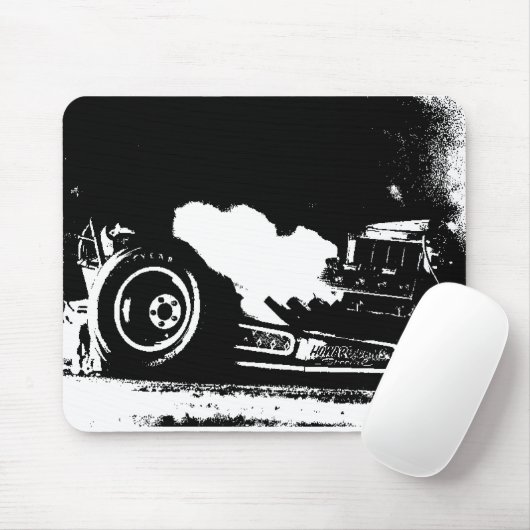 Spitzenbrennstoff Dragster Mousepad (Mit Mouse)