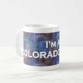 SPITZENcolorado-Skifahrer Kaffeetasse (Vorderseite Links)