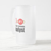 Spitzencomputer-Kriminalistik-Analytiker Mattglas Bierglas (Vorderseite Links)