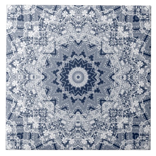 Spitzendekoration Fliese (Vorderseite)