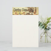 SPITZENderby-Tag Briefpapier (Stehend Vorderseite)