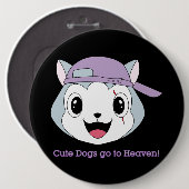 SpitzenDog™ Knopf Button (Vorne & Hinten)