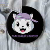 SpitzenDog™ Knopf Button (Beispiel)