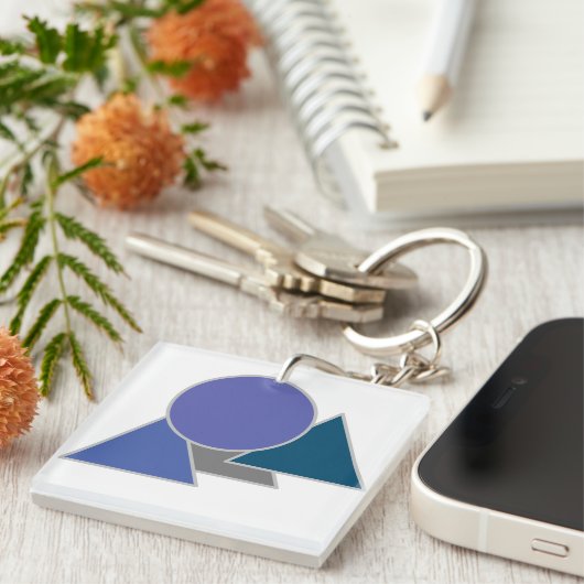 Spitzendurchsatz Schlüsselanhänger (Vorderseite rechts)