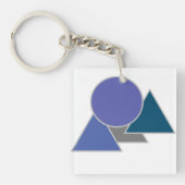 Spitzendurchsatz Schlüsselanhänger (Vorderseite)