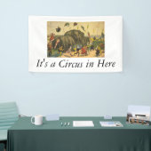 SPITZENelefant-Akrobaten Banner (Messeveranstaltung)