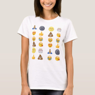 Spitzenemoji Sammlung T-Shirt