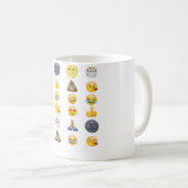 Spitzenemoji Sammlungs-Tasse Kaffeetasse (VorderseiteRechts)