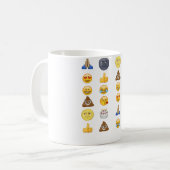 Spitzenemoji Sammlungs-Tasse Kaffeetasse (Vorderseite Links)