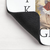 SPITZENfahrrad-Mädchen Mousepad (Ecke)