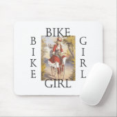SPITZENfahrrad-Mädchen Mousepad (Mit Mouse)