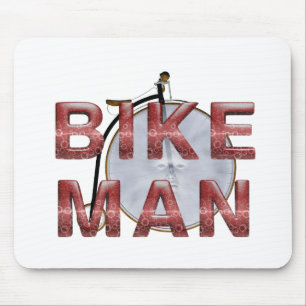 SPITZENfahrrad-Mann Mousepad