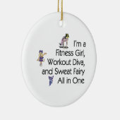 SPITZENFitness-dreifaches Spiel Keramikornament (Rechts)