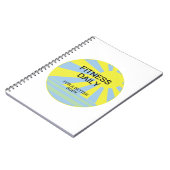 SPITZENFitness täglich Notizblock (Linke Seite)