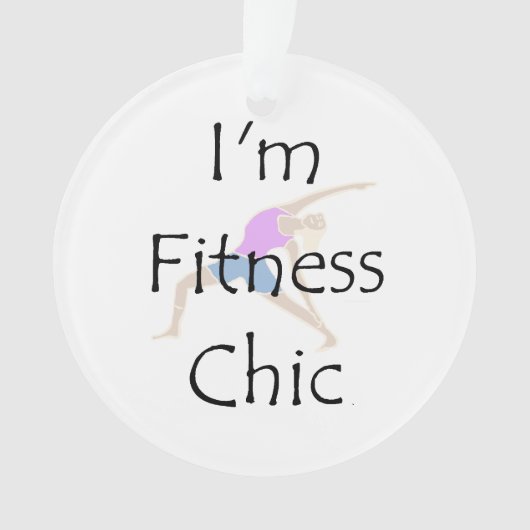SPITZENFitnessChic Ornament (Vorderseite)
