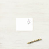 SPITZENFitnessChic Post-it Klebezettel (Auf Schreibtisch)