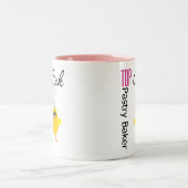 Spitzengebäck-Küken Zweifarbige Tasse (Mittel)