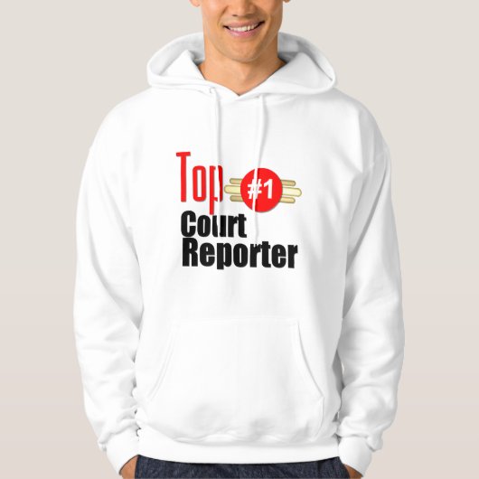 SpitzenGerichtsschreiber Hoodie (Vorderseite)