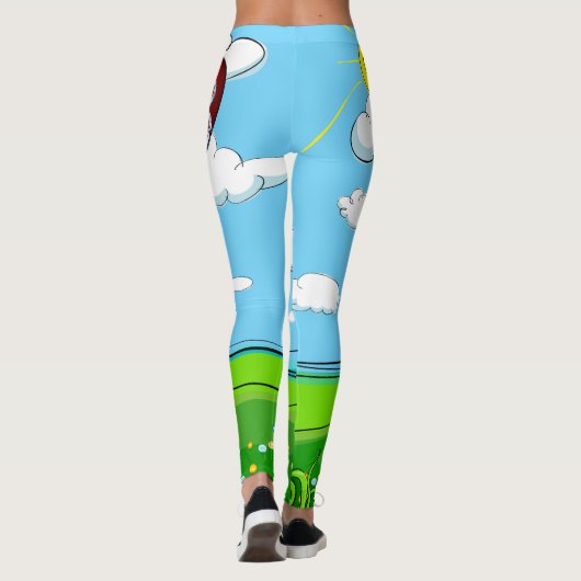 SPITZENgolf 18 Leggings (Rückseite)