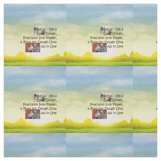 SPITZENgolf-Diva alle in einer Stoff (Muster)