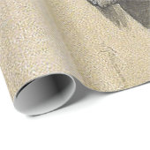 SPITZENgolf-Mädchen Geschenkpapier (Rolleneckpunkt)