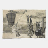 SPITZENgolf-Mädchen Geschirrtuch (Horizontal)