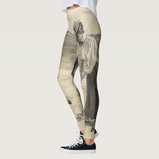 SPITZENgolf-Mädchen Leggings (Links)