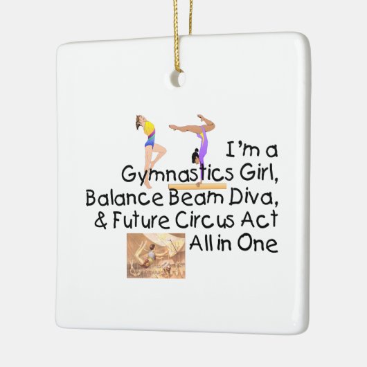 SPITZENgymnastik alle in einer Keramikornament (Links)