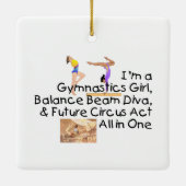 SPITZENgymnastik alle in einer Keramikornament (Rückseite)