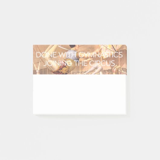 SPITZENgymnastik-Spaß Post-it Klebezettel (Vorderseite)