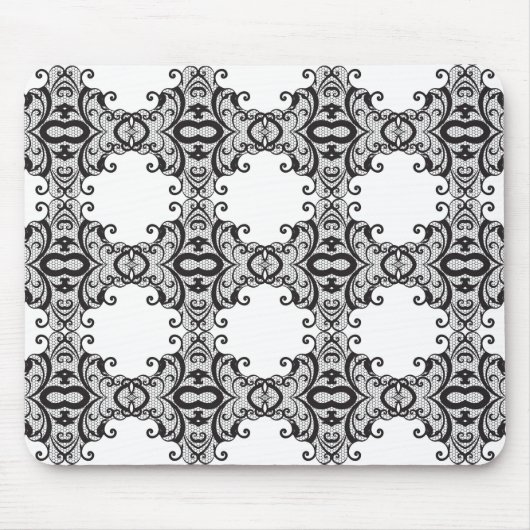 Spitzenhintergrund 2 mousepad (Vorne)