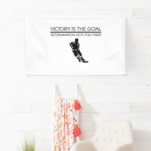 SPITZENHockey-Sieg-Slogan Banner (Insitu)