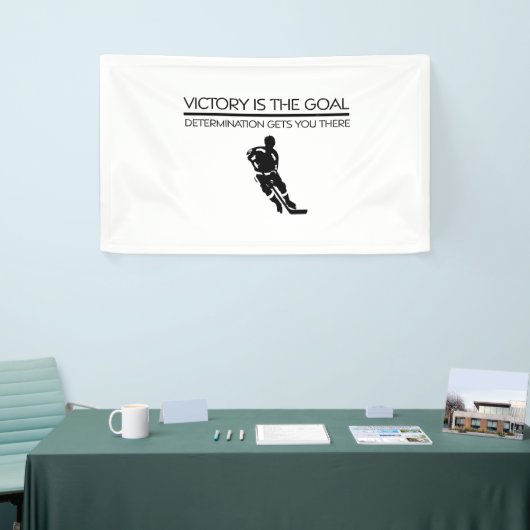 SPITZENHockey-Sieg-Slogan Banner (Messeveranstaltung)