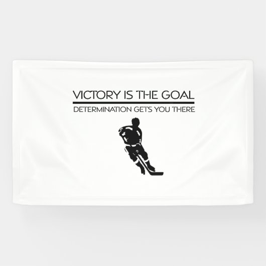 SPITZENHockey-Sieg-Slogan Banner (Horizontal)