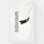 SPITZENHockey-Sieg-Slogan Banner (Vertikal)