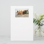 SPITZENhuf Briefpapier (Stehend Vorderseite)