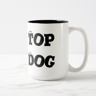 Spitzenhundekaffee-Tasse Zweifarbige Tasse