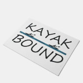 SPITZENkajak-Grenze Fußmatte (Schrägansicht)