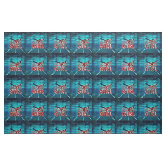 SPITZENKampfkunst-Mädchen Stoff (Fat Quarter (45,7 x 55,9 cm))