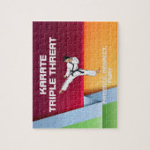 SPITZENkarate-Slogan Puzzle (Vertikal)