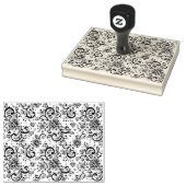 Spitzenkautschuk-Briefmarke 4X5 Gummistempel (Stempel)