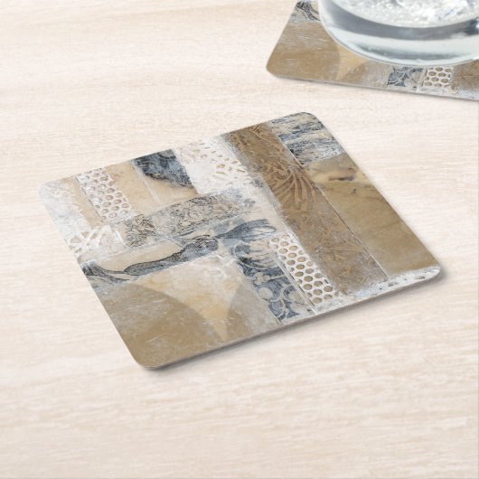 Spitzenklasse I Rechteckiger Pappuntersetzer (angewinkelt)