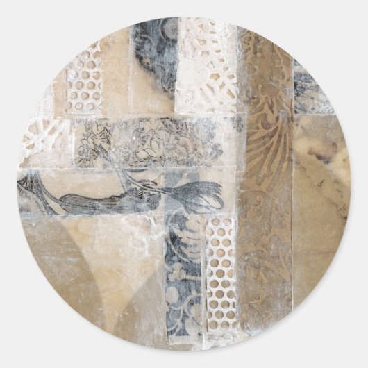 Spitzenklasse I Runder Aufkleber (Vorderseite)